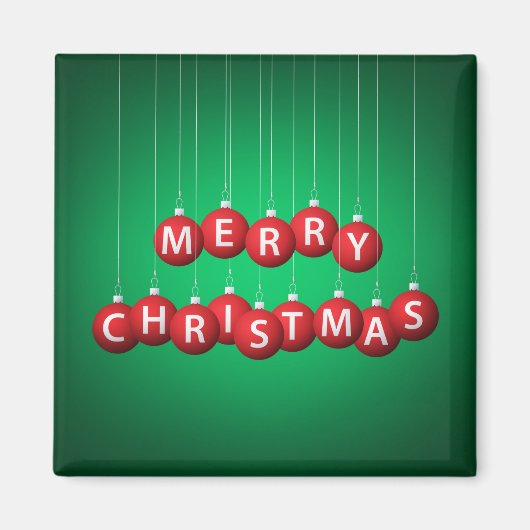 Weihnachtsbaum Magnet (Vorne)