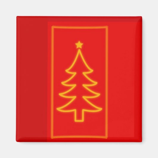 Weihnachtsbaum Magnet (Vorne)
