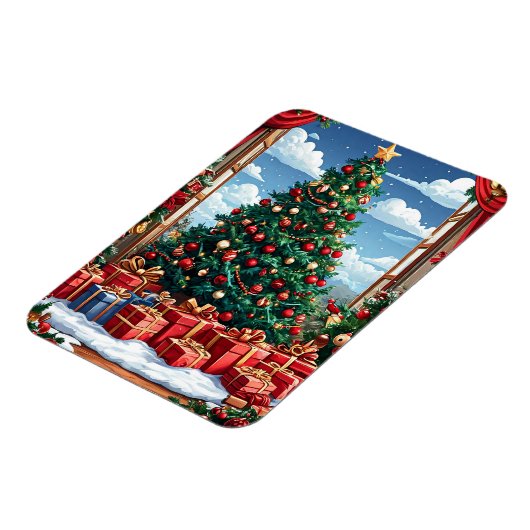 Weihnachtsbaum Magnet (Linke Seite)