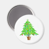 Weihnachtsbaum Magnet (Vorderseite/Rückseite)