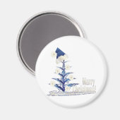 Weihnachtsbaum Magnet (Vorderseite/Rückseite)