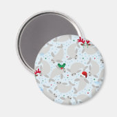 Weihnachtsbaum Magnet (Vorderseite/Rückseite)