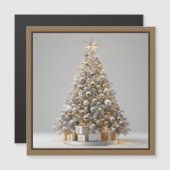 Weihnachtsbaum Magnetkarte (Vorne/Hinten)