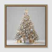 Weihnachtsbaum Magnetkarte (Vorderseite)