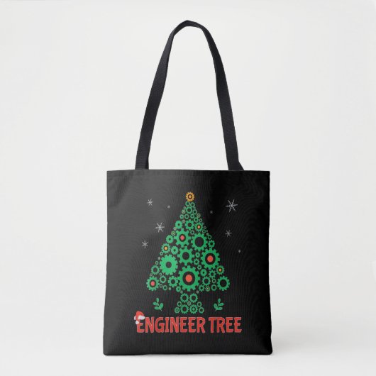 Weihnachtsbaum-Maschinenbau Tasche (Vorderseite)