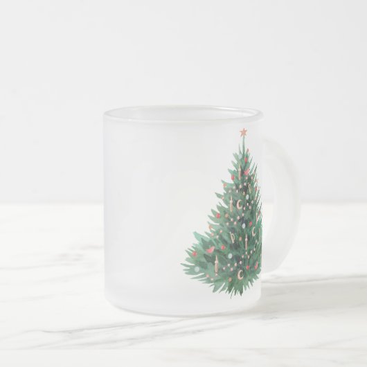 Weihnachtsbaum Mattglastasse (VorderseiteRechts)