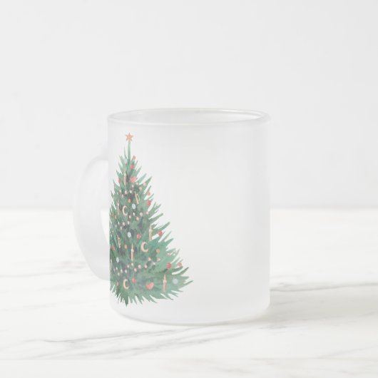 Weihnachtsbaum Mattglastasse (Vorderseite Links)