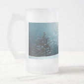 Weihnachtsbaum Mattiert 16 oz Mattierte Tasse (Links)