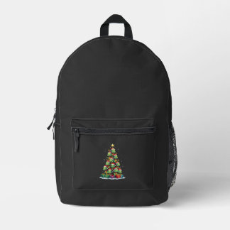 Weihnachtsbaum Meeresschildkröte Schildkröten Land Bedruckter Rucksack