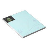 Weihnachtsbaum Memo Pad Notizblock (angewinkelt)