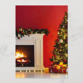 Weihnachtsbaum Menükarte (Rückseite)
