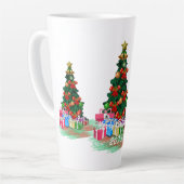 Weihnachtsbaum Milchtasse (Linke Ecke)