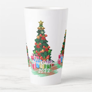 Weihnachtsbaum Milchtasse
