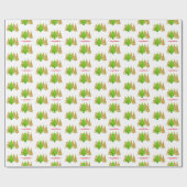 Weihnachtsbaum | MINIMALISTISCH | Gold Glitzer Geschenkpapier (Flach)