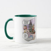 Weihnachtsbaum Mischief Tasse (Links)