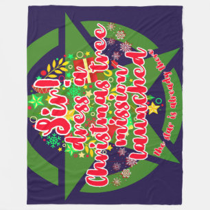 Weihnachtsbaum, Mission, Armee Fleecedecke