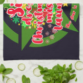 Weihnachtsbaum, Mission, Armee Geschirrtuch (Gefaltet)