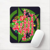 Weihnachtsbaum, Mission, Armee Mousepad (Mit Mouse)