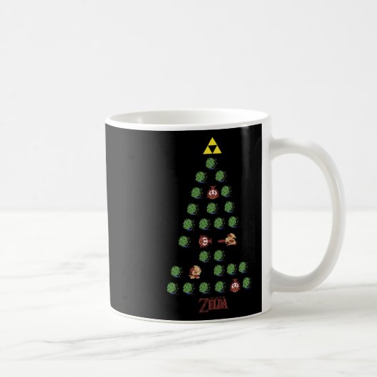 Weihnachtsbaum mit 8 bit kaffeetasse (Rechts)