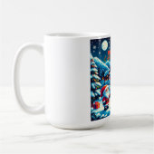 Weihnachtsbaum mit 8 bit und Weihnachtsmann Kaffeetasse (Links)