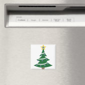 Weihnachtsbaum mit Covid Molecules Magnet (In Situ (Geschirrspüler))