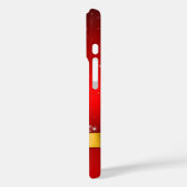 Weihnachtsbaum mit Fake Bow Case-Mate iPhone Hülle (Rückseite / Links)