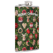 Weihnachtsbaum mit Filzspielzeug Flachmann (Rechts)