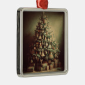 Weihnachtsbaum mit Geschenken Boho Xmas Urlaub Ornament Aus Metall (Rechts)