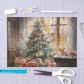 Weihnachtsbaum mit Geschenken, Essen, Sonne Seidenpapier (Handwerk)