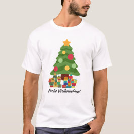 Weihnachtsbaum mit Geschenken Frohe Weihnachten! T-Shirt