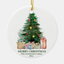 Weihnachtsbaum mit Geschenken