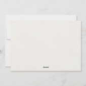 Weihnachtsbaum mit Hübschen Ornamenten Feiertagskarte (Rückseite)