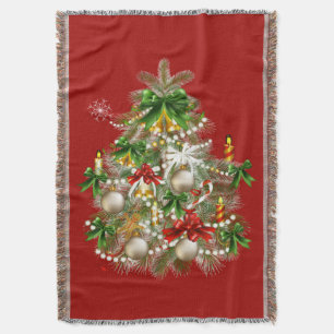 Weihnachtsbaum mit Kerzen-Kehlkopf Decke
