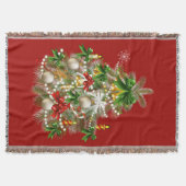 Weihnachtsbaum mit Kerzen-Kehlkopf Decke (Vorderseite)