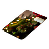 Weihnachtsbaum mit Kerzen Magnet (Linke Seite)
