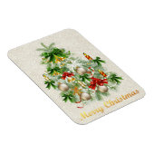 Weihnachtsbaum mit Kerzen Magnet (Rechte Seite)