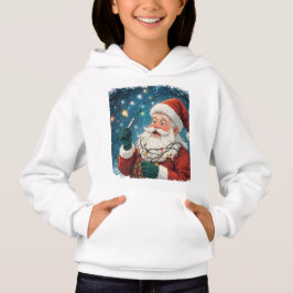 Weihnachtsbaum mit Lichtern Hoodie