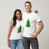 Weihnachtsbaum mit Puzzle T-Shirt (Unisex)