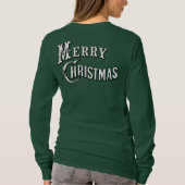 Weihnachtsbaum mit Red Bulbs T-Shirt (Rückseite)