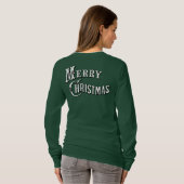 Weihnachtsbaum mit Red Bulbs T-Shirt (Schwarz voll)