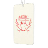 Weihnachtsbaum mit Rentieren Autolufterfrischer (Links)