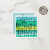 Weihnachtsbaum mit Rudolph-Namen Mitteilungskarte (Vorderseite/Rückseite Beispiel)