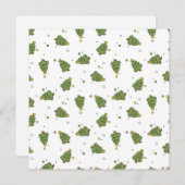 Weihnachtsbaum mit Stern Ankündigung (Vorne/Hinten)