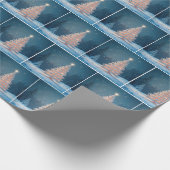 Weihnachtsbaum mit Stern Geschenkpapier (Ecke)