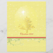 Weihnachtsbaum mit Sternen Flyer (Hinten)