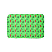 Weihnachtsbaum mit sternenüberragenden nahtlosen M Badematte (Vorderseite)