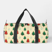 Weihnachtsbaum mit sternenüberragenden nahtlosen M Duffle Bag (Rückseite)