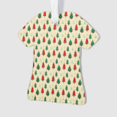 Weihnachtsbaum mit sternenüberragenden nahtlosen M Ornament (Vorderseite)