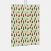 Weihnachtsbaum mit sternenüberragenden nahtlosen M Ornament Aus Glas (Vorderseite Rechts)