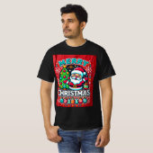 Weihnachtsbaum mit T - Shirt und Satin (Vorne ganz)